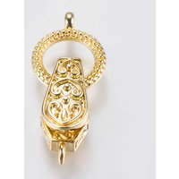Fermoirs magnétiques en laiton, dorés, 31 mm — Accessoires pour bijoux
