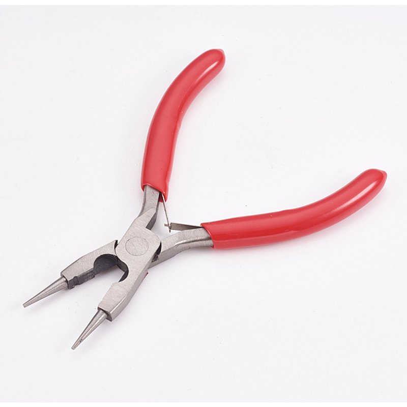 45# Carbon Steel Round Nose Pliers and Wire Cutter — Jewelry Making Tools