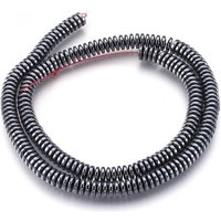 Brins de perles hématite synthétique non magnétique, Heishi, 6x2mm — Perles à bijoux
