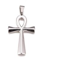 Pendentif Ankh en Acier Inoxydable 304 Résistant à l'Oxydation