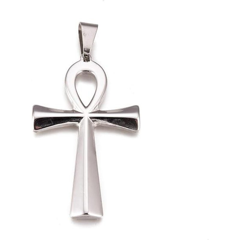 Pendentif Ankh en Acier Inoxydable 304 Résistant à l'Oxydation — Breloques et pendentifs