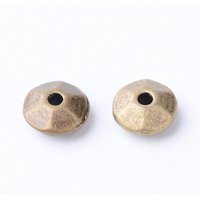 Perles Intercalaires en Alliage de Style Tibétain, Bronze Antique, 6x3mm — Perles à bijoux