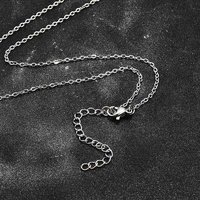 Collier en chaîne câble en acier inoxydable 304 31.4 pouces — Collier pendentif