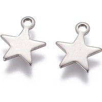 Charm en étoile en acier inoxydable 304 résistant à l'oxydation