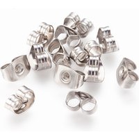 Boulons d'oreilles en acier inoxydable chirurgical 316 pour boucles d'oreilles — Accessoires pour bijoux