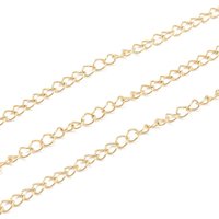 PVD Vacuum Plating 304 Stainless Steel Curb Chain with Spool, Golden — Chains, Wire & Cord