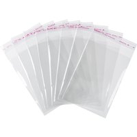 Sacs en Cellophane OPP, Petits Sacs de Rangement pour Bijoux Autocollants — Rangement et présentation