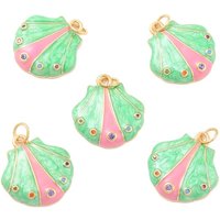 Pendentif en laiton éco-responsable avec zircon cubique micro pavé — Breloques et pendentifs