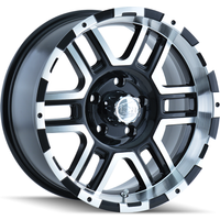 Roues ION 179 Noir Mat - 20x9, Motif de Boulon 6x139.7, Décalage 12 — Roues et jantes