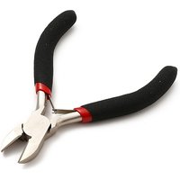 Pince à bijoux de coupe latérale en acier au carbone 45#, noire — Outils de création de bijoux