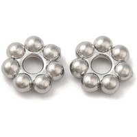 Perles Intercalaires en Acier Inoxydable 304 Non-Tarnissable en Fleur — Perles à bijoux