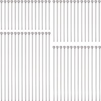 400 Pcs Épingles à Tête Boule en Acier Inoxydable 304 en 4 Styles — Accessoires pour bijoux