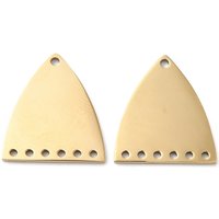 Liens de Chandelier en Acier Inoxydable Chirurgical 316L avec Plaquage Ionique — Accessoires pour bijoux