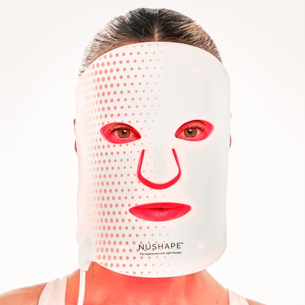 Masque de thérapie à la lumière rouge Nushape — Appareils de soins de la peau