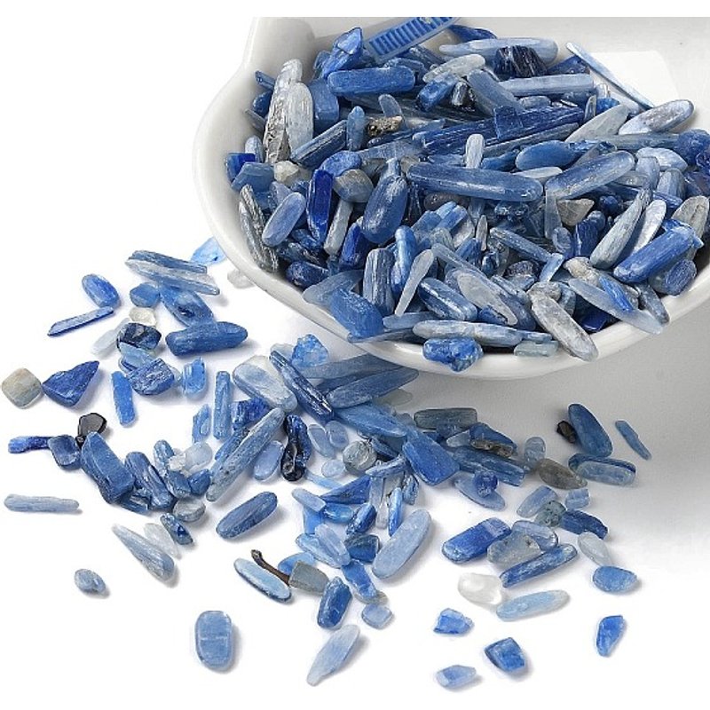 Perles de Kyanite Naturelle, Sans Trou, 3-30mm de Long — Perles à bijoux