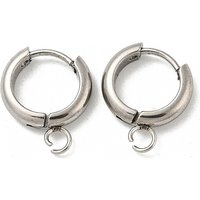 Trouvailles de Boucles d'Oreilles Huggie en Acier Inoxydable 201 avec Boucle — Accessoires pour bijoux