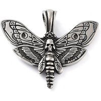 Pendentif en Acier Inoxydable 304 avec Charme Papillon et Crâne — Breloques et pendentifs