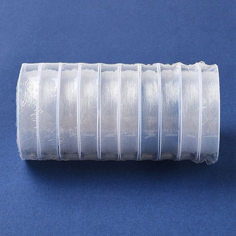 Fil Élastique Cristal Ronde Coréen pour Fabrication de Bracelets Élastiques — Chaînes, fils et cordons