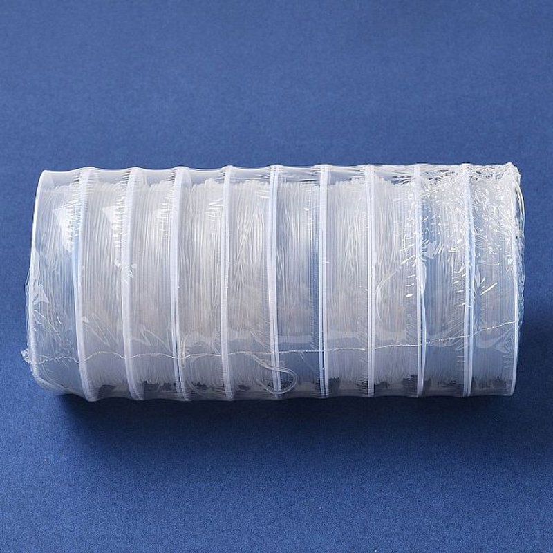 Fil élastique cristal rond coréen pour fabrication de bracelets élastiques