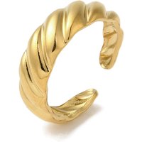 Bagues ouvertes ajustables en acier inoxydable 304 pour femmes — Bijoux fantaisie