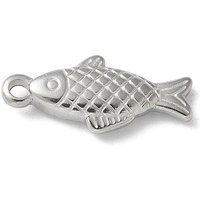 Pendentif Poisson en Acier Inoxydable 304, Anti-Tarnish — Breloques et pendentifs