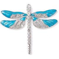 Pendentif en Émail Alliage Libellule avec Strass — Breloques et pendentifs