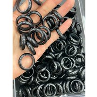 Bagues en Obsidienne Naturelle, Diamètre Intérieur 17-20mm — Bijoux fantaisie