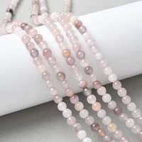 Natural Quartz Beads Strands, Round, 4.5-5mm, 1mm Hole, 86pcs — Jewelry Beads