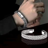 Bracelet en Chaîne Curb en Acier Inoxydable 304 pour Hommes — Bracelet Femme