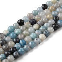 Brins de perles de Trolleite naturel, rond, 4-5mm, 87pcs/brin — Perles à bijoux