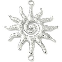Charms de connexion en acier inoxydable 304, liens solaires, non ternissants — Accessoires pour bijoux