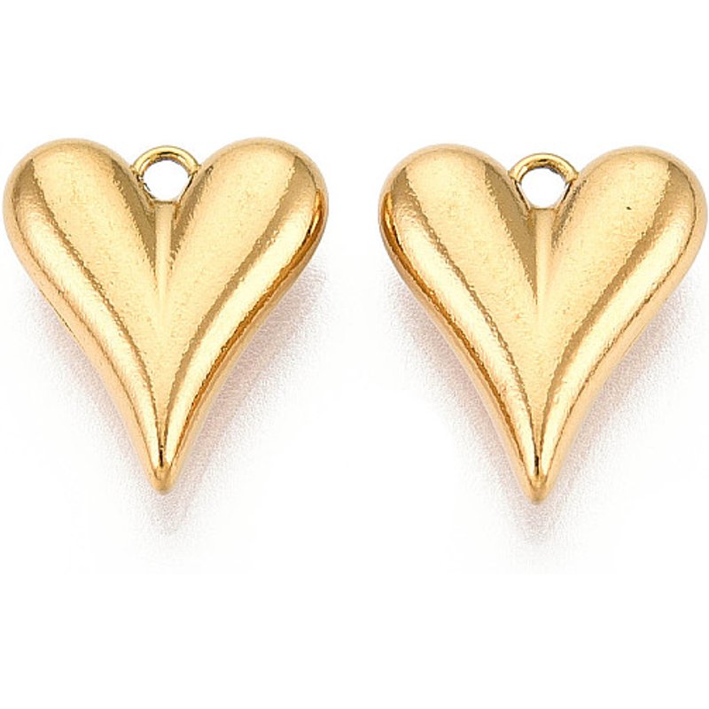Charm en Acier Inoxydable 304 avec Plaquage en Or 18K — Breloques et pendentifs