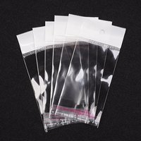 Sacs en Cellophane 11.5x5cm pour Emballage de Bijoux — Rangement et présentation