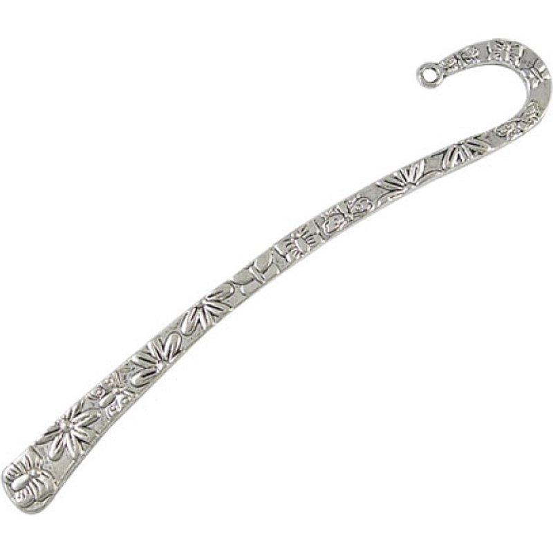 Marque-pages en alliage de style tibétain, argent antique, sans cadmium — Accessoires pour bijoux