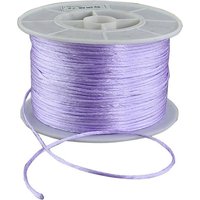 Fil en Nylon Rond Rattail Satin pour Fabrication de Nœuds Chinois, Lilas — Chaînes, fils et cordons