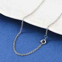 Collier en chaîne en acier inoxydable chirurgical 316, 20 pouces — Collier pendentif