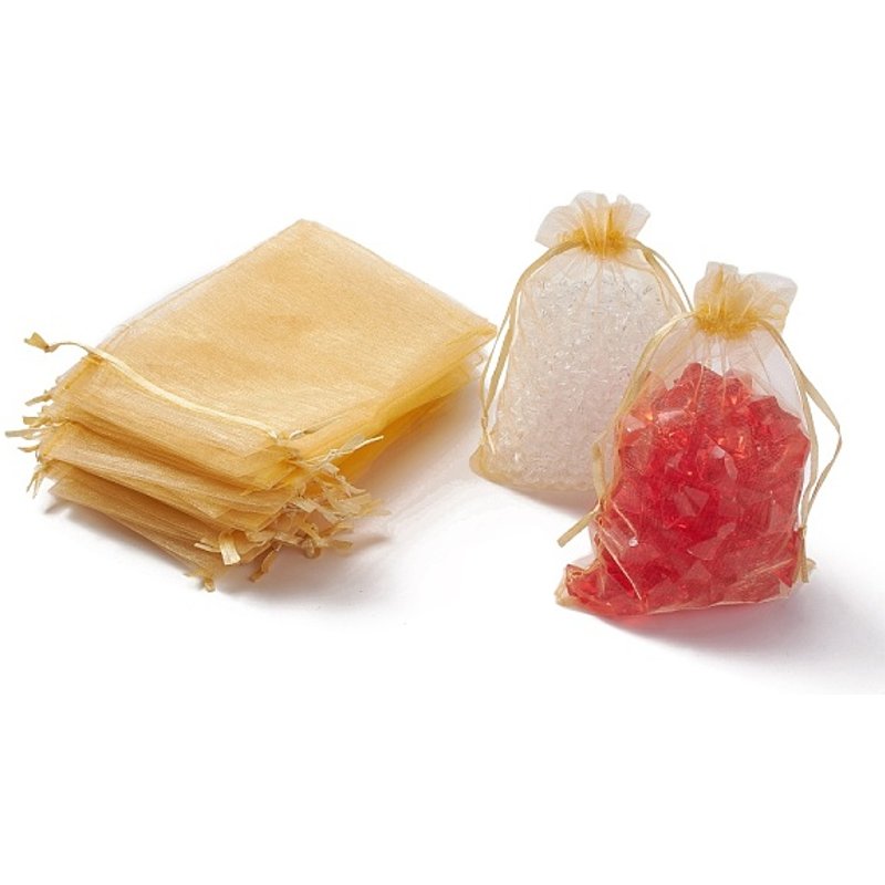 Sacs en Organza avec Cordon pour Mariages et Fêtes — Rangement et présentation