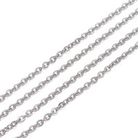 Chaînes Rolo en Acier Inoxydable 304, Chaîne Belcher, Soudée, 82 Pieds — Chaînes, fils et cordons
