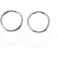 Anneaux ouverts en acier inoxydable 304 résistants au ternissement 10x1mm