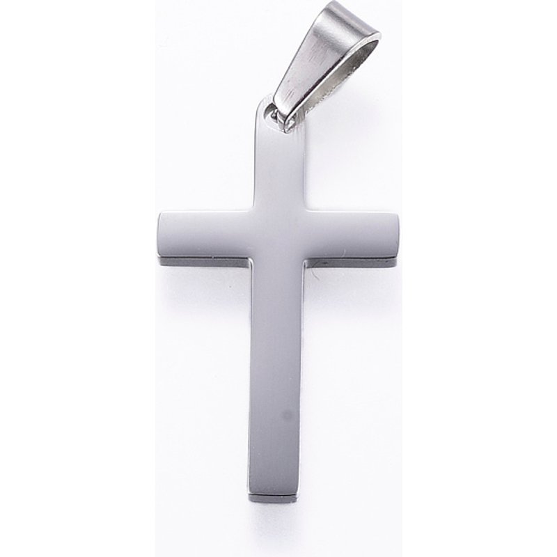 Pendentif Croix en Acier Inoxydable 304 Résistant à l'Oxydation — Breloques et pendentifs