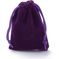Pochettes Velours Rectangulaires Indigo, Sacs Cadeaux, 7x5cm — Rangement et présentation