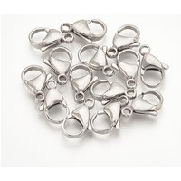 Attaches de homard en acier inoxydable 304, résistant au ternissement — Accessoires pour bijoux