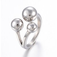 Bagues en Acier Inoxydable 304 Résistantes aux Taches, Tailles 6-9 — Bijoux fantaisie