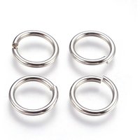 Anneaux ouverts en acier inoxydable 304, 12 Gauge, 16x2mm, 260pcs — Accessoires pour bijoux