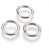 304 Stainless Steel Open Jump Rings, 12 Gauge, 300pcs/bag