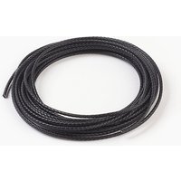 Corde en cuir tressé avec noyau, noire, 4 mm, 10,93 verges — Chaînes, fils et cordons