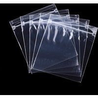 Sacs à Glissière en Polypropylène, Resealable, Transparent, 11x9cm