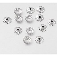 Caps de Perles en Acier Inoxydable Chirurgical 316 Résistants à l'Oxyde — Perles à bijoux