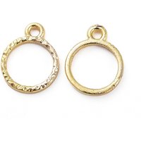 Zinc Alloy Open Back Bezel Pendants for DIY Jewelry Making