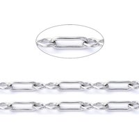 Non-Tarnish 3.28 Feet 304 Stainless Steel Link Chains